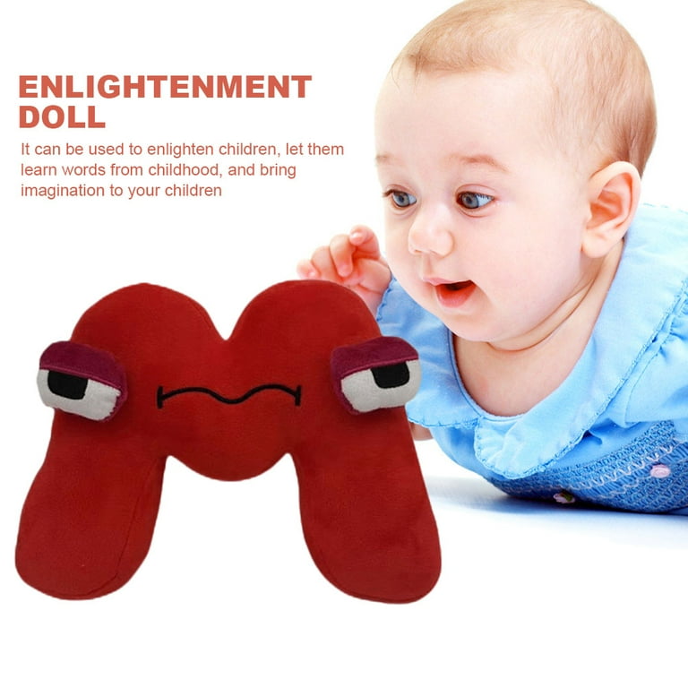 Alphabet Lore Plush Doll Kids Enlightenment Alphabet Dolls Baby