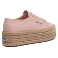 thumbnail image 3 of Superga 2790 COTROPEW Women's Platform Sole With Rope Around Sneakers In Rose Size 9, 3 of 6