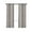 Beige, variant on Boho Stripes, Blackout Curtains 39 Inches Long for Bedroom, Beige Geometric Modern Flower Stripe Thermal Insulated Room Darkening Black Out Window Curtain Panels Grommet Drapes for Living Room