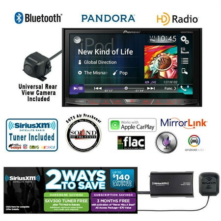 Pioneer AVH-4100NEX CD DVD Receiver w/ Backup Camera & SiriusXM Satellite Radio
