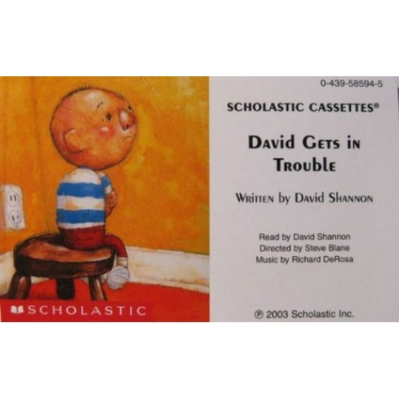 David Gets in Trouble (Scholastic Cassettes) (Audio Cassette)