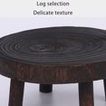 thumbnail image 3 of thinsony Mini Stool Plant Stand Bonsai Shelf Decorations Multipurpose Multifunctional Decal Rustic Grain Mount Yard Patio Wood Color M, 3 of 9