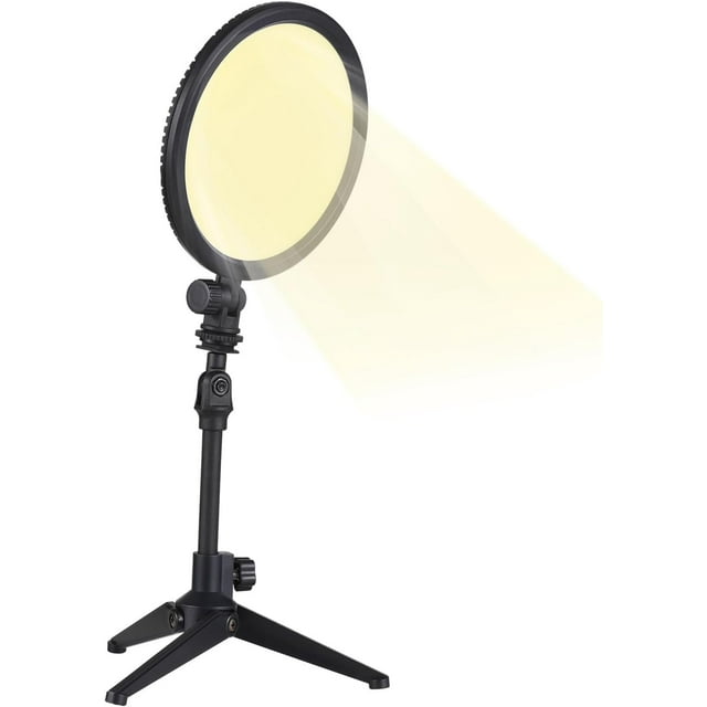LAICAIW led Light Panel for Photography led Video Light Panel led Video Light led Light for Photography 13W Photography Lamp Dimmable LED Light Portable Vlog Light 120 LED Beads NP-F Series Battery
