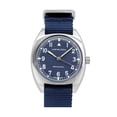 thumbnail image 2 of Hamilton Khaki Aviation Pilot Pioneer Blue Dial Mechanical H76419941 100M Men's Watch, 2 of 5