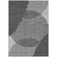 thumbnail image 2 of Addison Rugs Chantille Indoor/Outdoor Transitional Geometric, Abstract Gray Washable Rectangle Rug, 9' x 12', 2 of 6