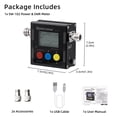 thumbnail image 2 of Mcbazel Surecom SW-102 Digital VHF/UHF 125-525Mhz Antenna Power & SWR Meter, 2 of 7