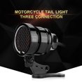 thumbnail image 3 of POSSBAY Motorcycle Mesh Cover LED Brake Stop Tail Running License Plate Light Universal, 3 of 5