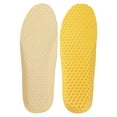 thumbnail image 5 of INSPIRE CHIC Unisex Eva Foam Shoe Insoles Breeze Breathable Running Athletic Shoe Inserts Yellow Large, 5 of 5