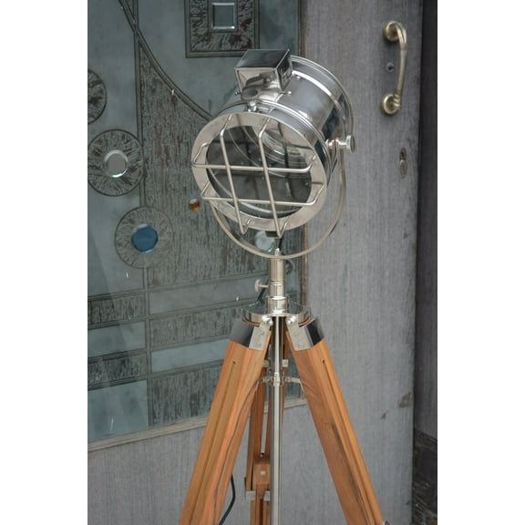 Vintage Design Tripod Spot Lighting Searchlight Corner Lamp Floor Lamp home Decorative