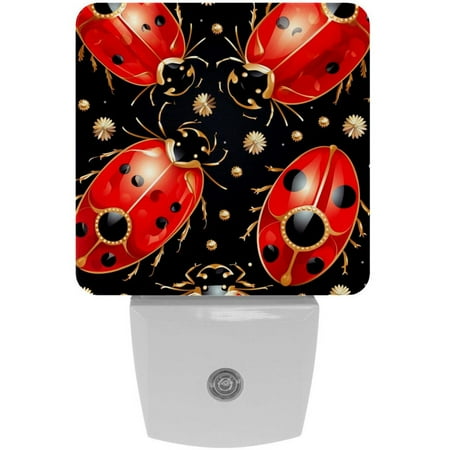 

Coccinella septempunctata LED Square Night Lights - Energy Efficient and Stylish Bedroom Lighting Solution