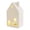 White2, variant on Ceramic Lighted Christmas House Figurine – LED Warm Light Up Village House with Hollow Cutouts, 4.3" x 2.2" x 1.8" – for Tabletop Mantel Shelf Window Winter Scene Holiday Decor and Gift – 1 Pack