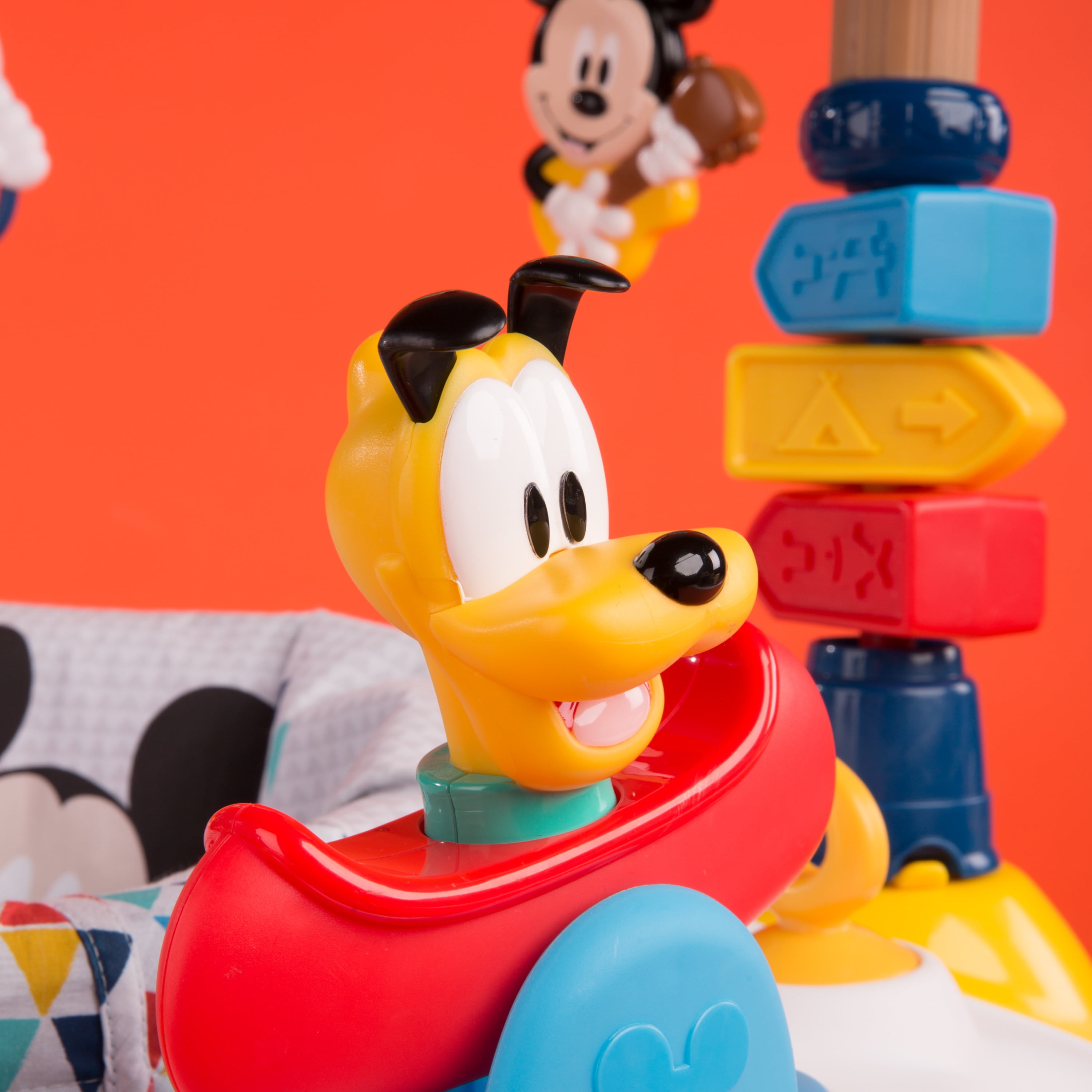 Bright Starts Mickey Mouse Bouncer Activity Play Center, For 6 to 12 Months  