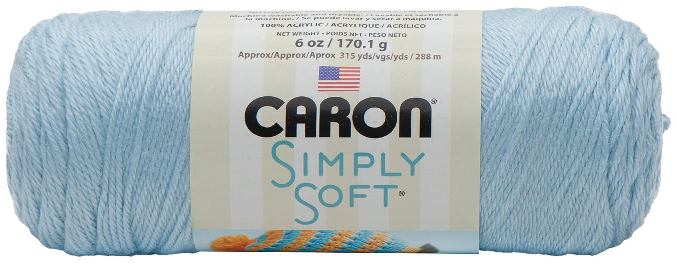 Fil Caron® Simply Soft®, Acrylique #4 Moyen, 6oz/170g