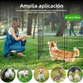 thumbnail image 3 of Jaula plegable para mascotas corral portátil para perros pequeños y medianos valla interior exterior para perros gatos y conejos negro 24×24in 8, 3 of 8
