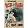 thumbnail image 2 of Lucien Lefèvre 11x14 Gold Ornate Wood Frame and Double Matted Museum Art Print Titled - This De Haine (1891), 2 of 4