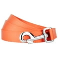 thumbnail image 3 of Country Brook Petz - Vibrant 15 Color Selection - Heavyduty Doublehandle Nylon Leash (6 Foot, 1 Inch Wide, Mango), 3 of 6