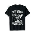 thumbnail image 1 of 100% Cotton i Like it When She Bends over Fishing Dad Funny Fathers Day T-Shirt, 1 of 6