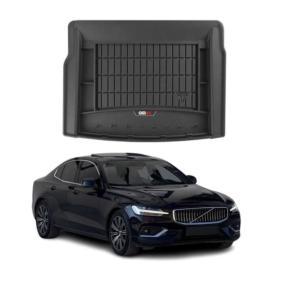 OMAC Premium Cargo Mats Liner for Volvo S60 2019-2024 All-Weather Heavy Duty