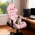 thumbnail image 3 of Xixirimido Gaming Chair Covers Stretch Removable Washable Computer Reclining Gaming Chair Protector Slipcovers with Armrest Covers, Hearts Valentine, 3 of 8