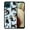 Black White Tuxedo Cat Playful Postures, variant on WIRESTER Shockproof Soft Rubber Cover Case for Samsung Galaxy A12 A125 5G 6.5" 2020, Siberian Husky Funny Playful Postures On Aero Blue Background