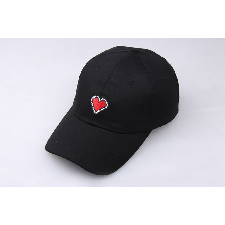 Hats For Women Men Love Embroidered Baseball Cap Snapback Three