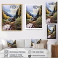 thumbnail image 4 of Designart "Mountain Majesty Green Pickup Truck" Pickup Truck Floater Framed Canvas Wall Art, 4 of 7