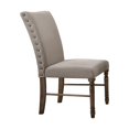 thumbnail image 2 of Contemporary Dining Side Chairs 6pc Set Nailhead Trim Upholstered Back and Seat Dining Furniture, 2 of 2