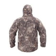 thumbnail image 4 of Zpanxa Men's Winter Camo Hooded Jacket Long Sleeve with Zippered Pockets, Insulated Casual Parka for Outdoor Activities Orange XXL, 4 of 8