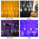 thumbnail image 5 of Cortina Lámpara Navidad Estrella Cortina Luces Luces Decorativas 220V Luz yeacher  luz, 5 of 7