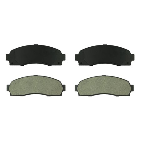 Gridiron Brakes Semi-Metallic Front Brake Pad Set Driver and Passenger Side