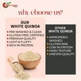 thumbnail image 6 of NY SPICE SHOP Quinoa White - 3 Pound - White Quinoa Whole Grain - Tan Quinoa - Pre Washed and Gluten-Free, 6 of 7