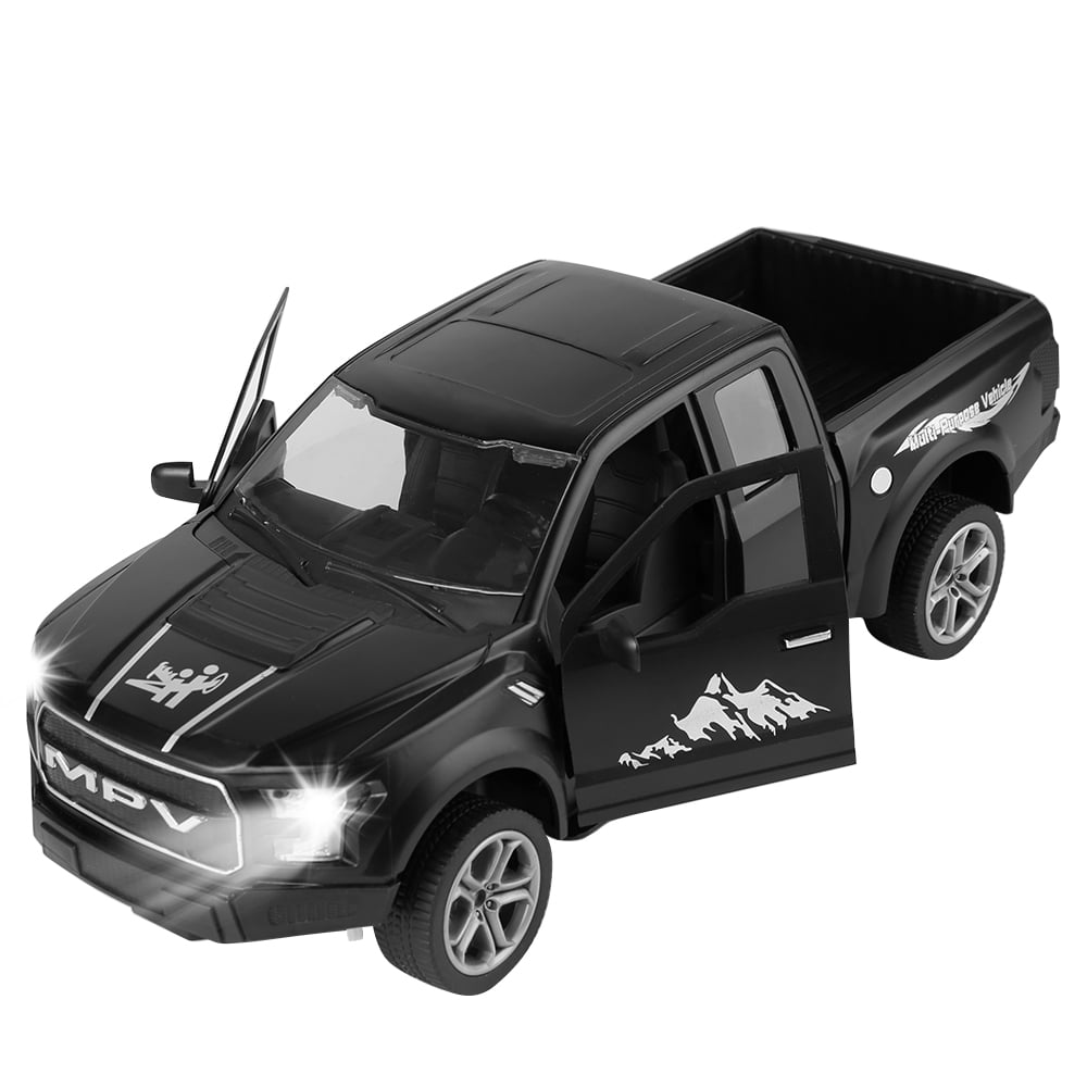Remote Control Trucks 1: 12 Scale Off Road Vehicle 2WD Pick Up Truck with Lights and Sounds, Powerful RC Truck for Kids