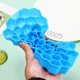 thumbnail image 5 of Honeycomb fabricante de hielo bandeja de cubitos de hielo con cubitos de hielo tapa (azul), 5 of 7