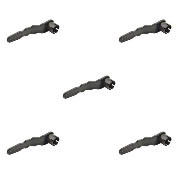 bedienty Air Valve Wrench Handheld Tool Boat Supplies Workmanship Release Spanner Black/6T 5Set