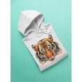 thumbnail image 3 of Tiger Head Design. Hoodie Men -Image by Shutterstock, Male Small, 3 of 4