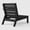 Brown, variant on WestinTrends Avalon Outdoor Patio HDPE Right Arm Sectional Corner Club Chair with Patio Cushions, Gray/Gray