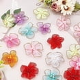 thumbnail image 5 of 160Pcs 40mm 8 Colors Organza Flower Appliques with Beads Floral Tiny Daisy Embellishments for DIY Sewing Craft Clothes Hair Bows Flower Making Wedding Party Bridal Dress Decoration Colorful, 5 of 7