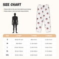 thumbnail image 2 of Salouo Umbrella Cat Print Women's Pajama Pants Casual Loose Sweatpants PJs Flowy Pants Drawstring Palazzo for Women Wide Leg Pants Lounge Pajama -Medium, 2 of 8