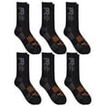 thumbnail image 2 of Timberland PRO mens 6-pack Crew Socks, 2 of 4