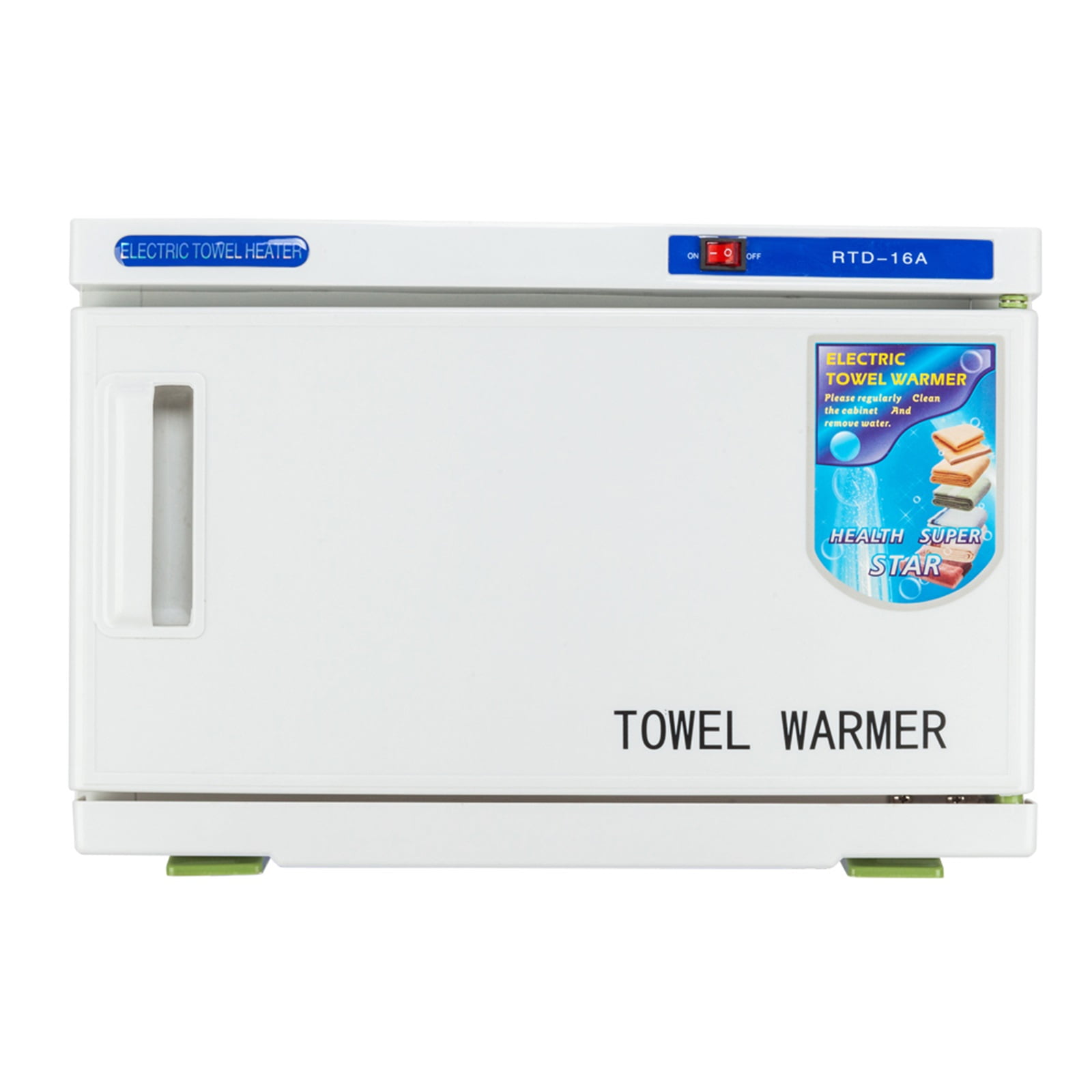 costway 2 in 1 hot uv sterilizer towel warmer cabinet spa beauty salon equipment 16l walmart com