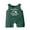 Green, variant on Bagilaanoe Newborn Baby Girls Boy Father's Day Clothes One-pieces Letters Print Sleeveless Jumpsuit 3M 6M 12M 18M 24M Infant Romper Casual Clothing