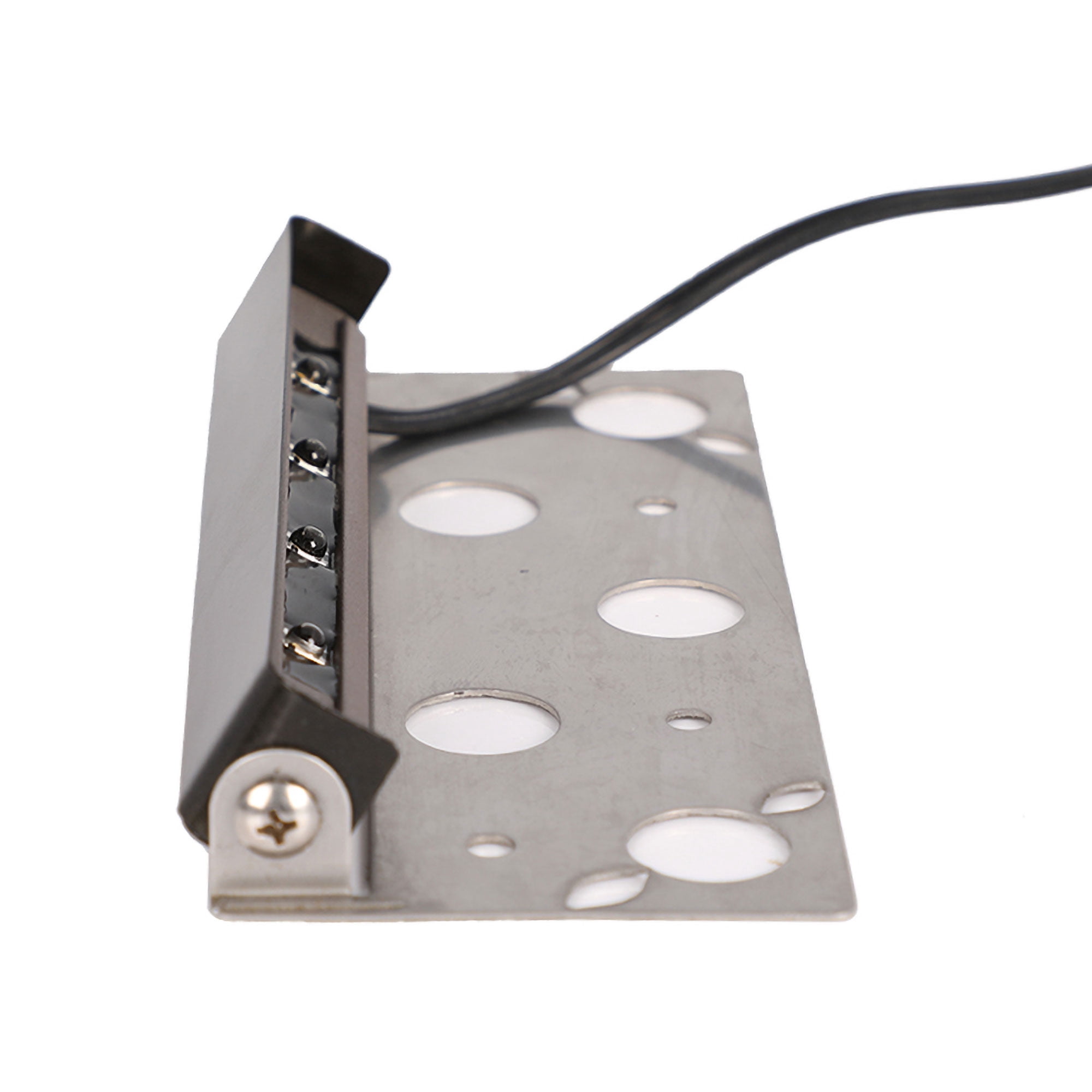 LNC 7" LED Hardscape Light, Aluminum Stainless Steel Finish for Wall and Patio