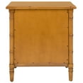 thumbnail image 5 of Safavieh Mina 25 in. 3-Drawer Modern Coastal Bamboo Nightstand, 5 of 9