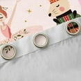 thumbnail image 4 of Manfei Christmas Nutcracker Black Out Curtains for Kid, Dreamy Princess Fairy Curtains Pack of 2 (42x63 Each), Xmas Tree Gift Bedroom Curtains, Window Curtains Home Decor, 4 of 6