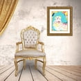 thumbnail image 3 of Vess, June Erica 26x32 Gold Ornate Wood Framed with Double Matting Museum Art Print Titled - Safari Party IV, 3 of 4
