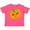 Retro Heather Pink, variant on Inktastic Smiling Pumpkin, Halloween, Orange Pumpkin Boys or Girls Toddler T-Shirt