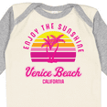 thumbnail image 4 of Inktastic Summer Enjoy the Sunshine Venice Beach California in Pink Boys or Girls Long Sleeve Baby Bodysuit, 4 of 5