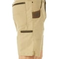 thumbnail image 5 of Wrangler Riggs Workwear Mens 10 Regular Fit Work Short 58 Regular Golden Khaki, 5 of 7