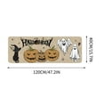 thumbnail image 4 of MXTPOV Creative Kitchen Mats for Floor Non Slip Simple Halloween Decorations Indoor Halloween Pumpkin Kitchen Rugs for Kitchen Office Home Fall Decorations for Home, 4 of 6