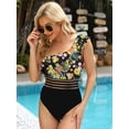 thumbnail image 3 of Txlixc Bikini de moda de una sola pieza para mujeres / flor / punto / leopardo Txlixc  moda, 3 of 7
